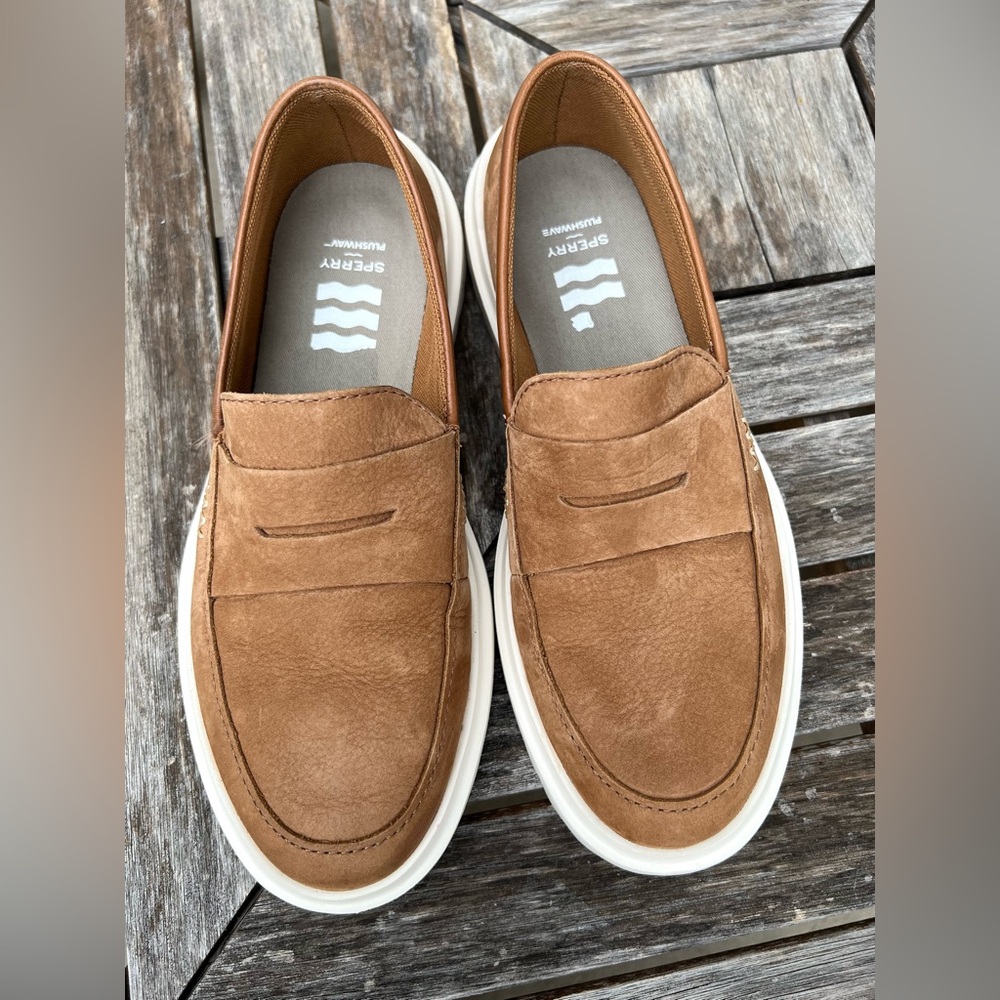 Sperry Cabo II Penny Loafer Brown - Size 7 - Picture 10 of 15